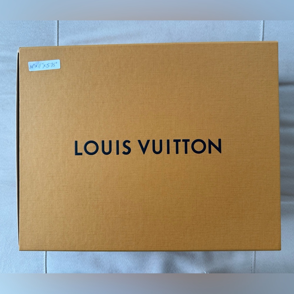 Louis Vuitton Authentic Drawer / Pull Out Style Orange Box 14" x 11” x 5.75"